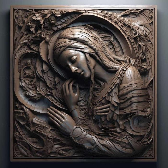 نموذج ثلاثي الأبعاد لآلة CNC 3D Art 